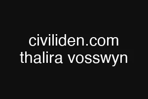 civiliden.com thalira vosswyn