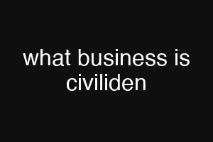 what business is civiliden